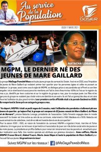 Quotidien "Au service de la population" - n° 97