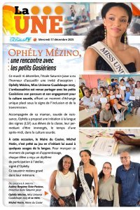Oph&eacute;ly M&Eacute;ZINO, une rencontre avec les petits Gosi&eacute;riens