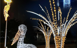 Le Gosier brille et vibre de la magie de Noël