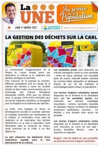 La gestion des d&eacute;chets sur la CARL