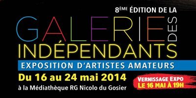 8e édition de la Galerie des indépendants, Du 16 au 24 mai à la médiathèque du Gosier