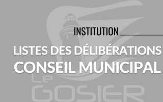 Liste des délibérations : séance du conseil municipal du 5 octobre 2023