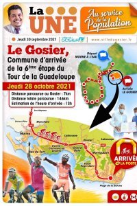 Le Gosier, commune d'arriv&eacute;e de la 6&egrave;me &eacute;tape Tour de la Guadeloupe 