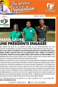 Marie-Laure, une présidente engagée