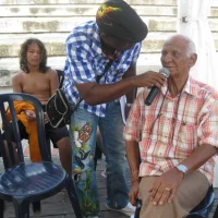 Edmond Sainsily au Bik a pawol sur le Gosier d'antan