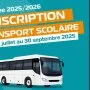 Inscriptions au transport scolaire 