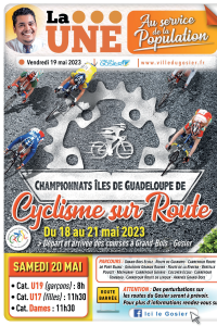 Championnats de Guadeloupe de cyclisme sur route du 18 au 21 mai 2023