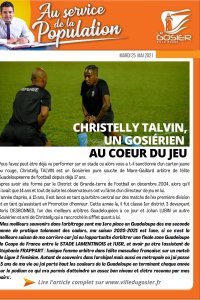 Christelly Talvin, un Gosiérien au coeur du jeu