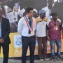 Inauguration de la piste d'athlétisme et du terrain de football du stade de Montauban