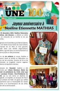 Joyeux anniversaire à Noéline Etiennette Mathias