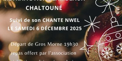 Retraite aux flambeaux chaltouné avec les amis de Saint-Félix