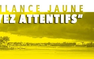 La Guadeloupe en vigilance jaune