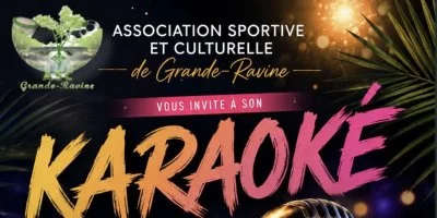  Karaoké avec l'association de Grande-ravine