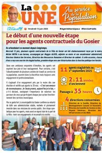 Le début d'une nouvelle étape pour les agents contractuels du Gosier