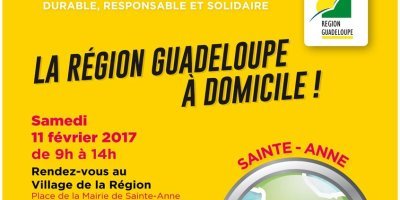 La Région à domicile dans la commune de Sainte-Anne