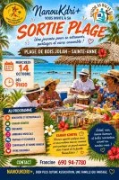 Sortie plage avec l'association NanouKdri+