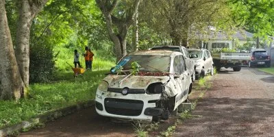 Campagne de recensement et d'enlèvements de Véhicules Hors d'Usage (VHU) au Gosier