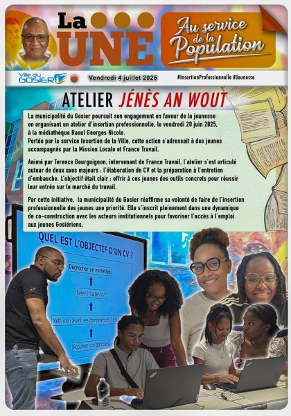 Atelier jenès an wout