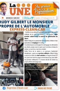Rudy Gilbert le Monsieur Propre de l'automobile