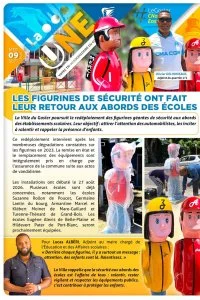 Les figurines de sécurité ont fait leur retour aux abords des écoles