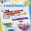 Affiche "A nous les vacances !"