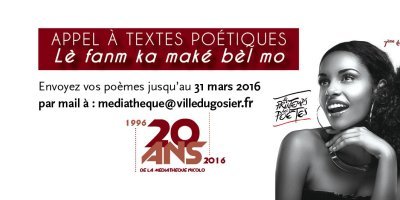 Appel à textes poétiques : Lè fanm ka maké bèl mo