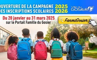 Ouverture campagne des inscriptions scolaires - Rentrée 2025