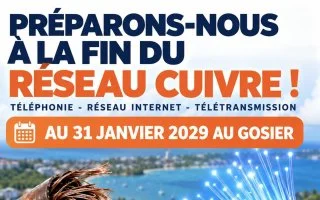 Fibre optique : le Gosier prépare la fin du réseau cuivre