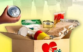 Une école, Une solidarité : Collecte de denrées alimentaires sèches et produits d'hygiène dans les écoles du Gosier