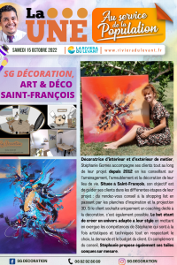 SG Décoration, Art & déco à Saint-François
