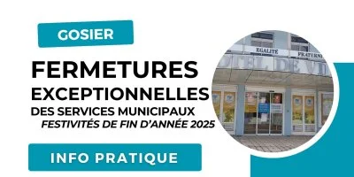 Info pratique : Fermetures exceptionnelles des services municipaux 
