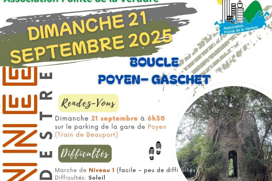 Rando-marche avec l'association Pointe de la verdure