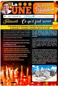 Toussaint : ce qu'il faut savoir