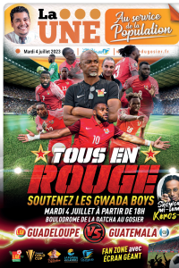 Tous en rouge soutenez les Gwada boys