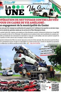 Opération de nettoyage contre les VHU pour un cadre de vie amélioré : un engagement de la municipalité du Gosier