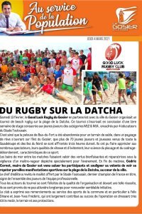 Quotidien "Au service de la population" - n° 91