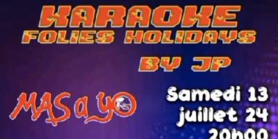 Karaoké Folies Holidays de Mas a Yo