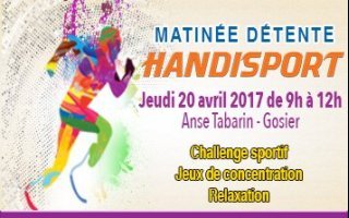 Matinée handisport à l'Anse Tabarin