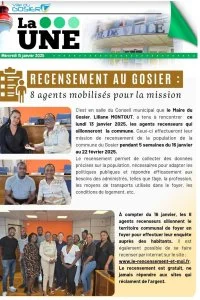Recensement au Gosier : 8 agents mobilisés pour la mission