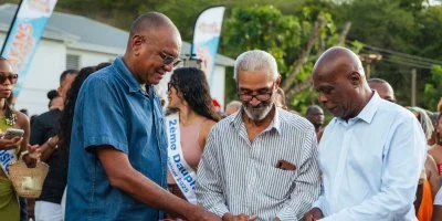 Le jardin communautaire de Kervino inauguré par le Maire du Gosier