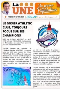 Le Gosier Athletic Club, toujours focus sur ses champions 