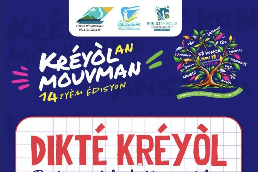Gran ripaj Maké Kréyòl : Appel à participation à la dictée créole, le samedi 17 octobre à la médiathèque du Gosier