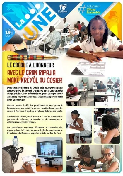 Le créole à l'honneur avec le « Gran Ripaj a Maké Kréyòl » au Gosier