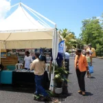 Le stand de la Ville du Gosier