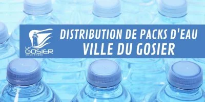 CORRECTIF : Distributions de packs d'eau du 26 au 28 octobre 2022