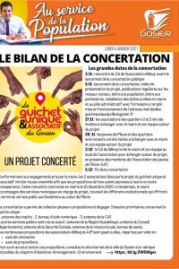 Quotidien "Au service de la population" - n° 47