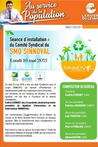 Séance d'installation du SMO SINNOVAL