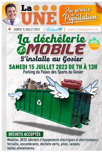 La déchèterie mobile s'installe au Gosier