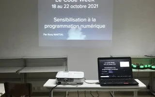 Semaine européenne du code dans les écoles du Gosier