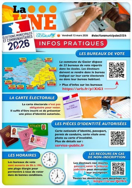 Infos pratiques : retrouvez toutes les infos concernant les modalit&eacute;s de vote pour les &eacute;lections municipales et communautaires 2026